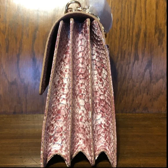 NWT-Brahmin-Hallie Satchel-Multi Skyterra-Leather-Dust Bag-$455 - Picture 7 of 16